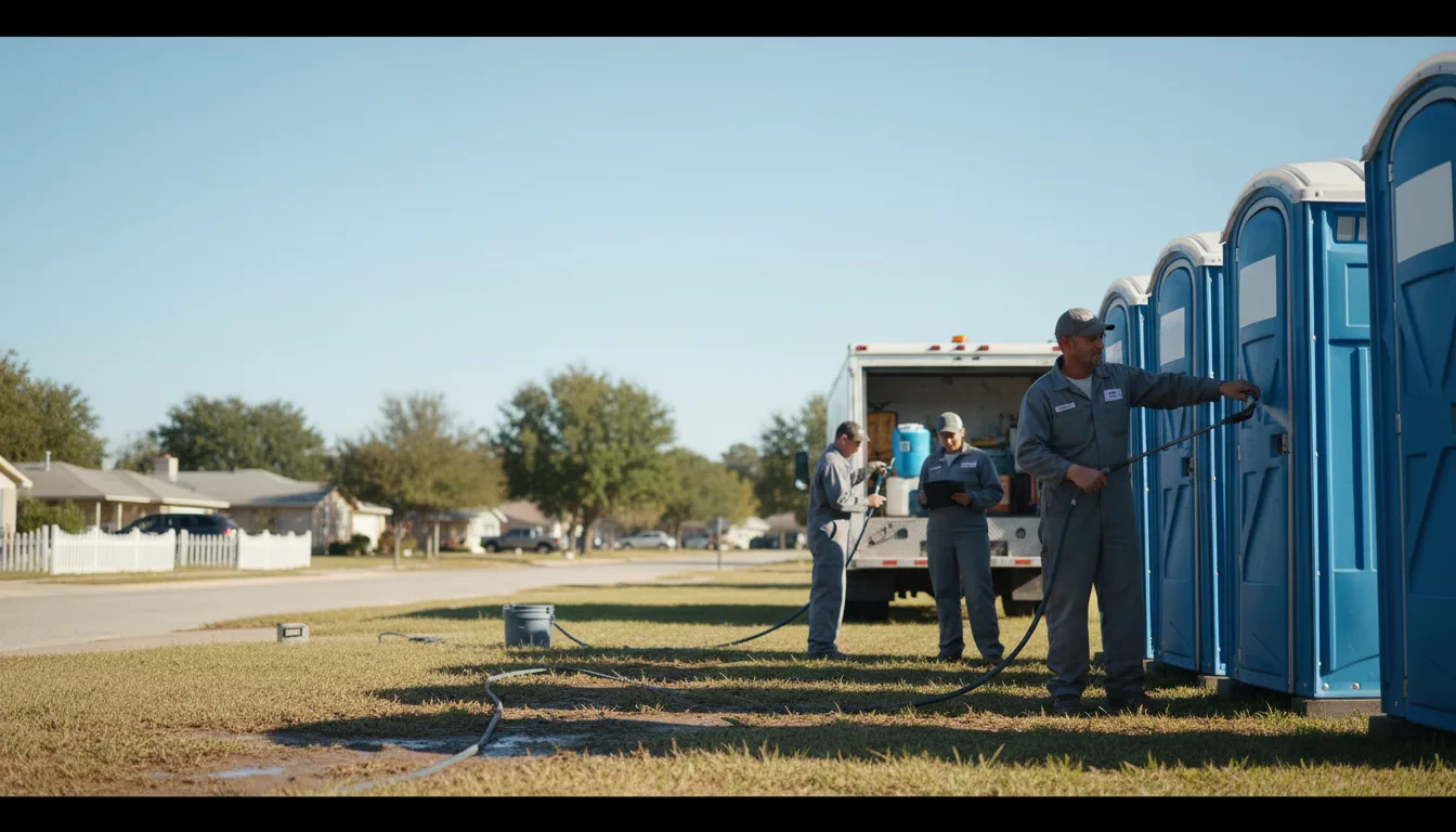 Long-Term Portable Toilet Rental in Westmoreland, KS near me